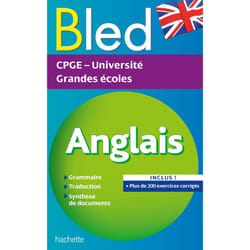 Bled supérieur - Anglais (Broché)