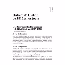 Les Fondamentaux - Civilisation italienne