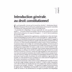Fondamentaux - Droit constitutionnel 2023-2024
