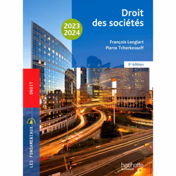 ISBN Fondamentaux - Droit des sociétés 2023-2024, Éducatif, Français, 168 pages