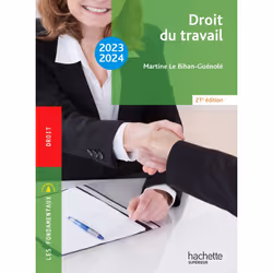 ISBN Fondamentaux - Droit du travail 2023-2024, Éducatif, Français, 168 pages
