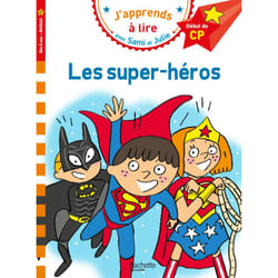Sami et Julie CP Niveau 1  - Les super-héros (Broché)