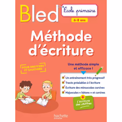 ISBN BLED Méthode d'écriture 6-8 ans, Éducatif, Français, 64 pages