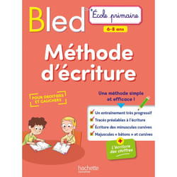 BLED Méthode d'écriture 6-8 ans (Broché)