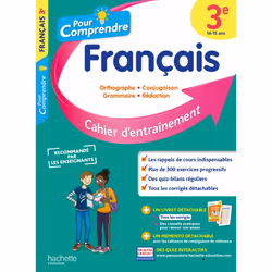 ISBN Pour Comprendre Français 3E, Éducatif, Français, 72 pages