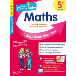 Pour Comprendre Maths 5E (Broché)