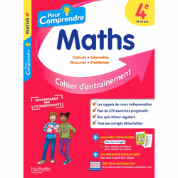 ISBN Pour Comprendre Maths 4E, Éducatif, Français, 80 pages