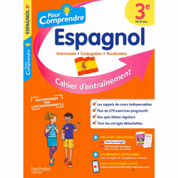 ISBN Pour Comprendre Espagnol 3E, Éducatif, Français, 84 pages