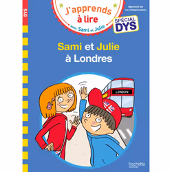 ISBN Sami et Julie - Spécial DYS (dyslexie) Sami et Julie à Londres, Éducatif, Français, 32 pages