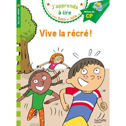 Sami et Julie CP Niveau 2 - Vive la récré ! (Broché)