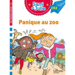 Sami et Julie Roman CE2 Panique au zoo (Broché)