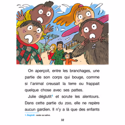 Sami et Julie Roman CE2 Panique au zoo (Broché)
