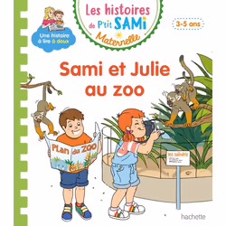 ISBN Les histoires de P'tit Sami Maternelle (3-5 ans) : Sami et Julie au zoo, Éducatif, Français, 32 pages