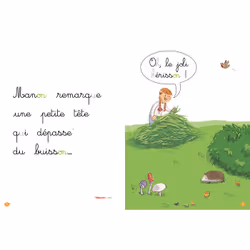 Montessori - CP niveau 2 : Manon et le bébé hérisson (Broché)
