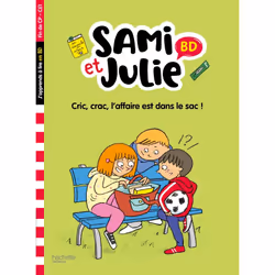 ISBN Sami et Julie BD Fin de CP- CE1 - Cric, crac, L'affaire est dans le sac !, Éducatif, Français, 48 pages