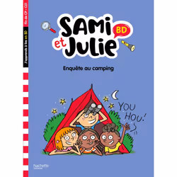 ISBN Sami et Julie BD Fin de CP- CE1 - Enquête au camping, Éducatif, Français, 48 pages