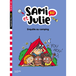 Sami et Julie BD Fin de CP- CE1 - Enquête au camping (Broché)