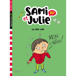 Sami et Julie BD Fin de CP- CE1 - Le vélo volé (Broché)