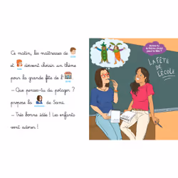 Les histoires de P'tit Sami Maternelle (3-5 ans) : Le spectacle de l'école (Cartonné)