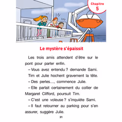 Sami et Julie Roman CE2 Mystère à bord (Broché)