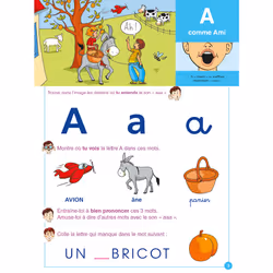 Sami et Julie J'apprends l'alphabet Dès 3 ans (Cartonné)