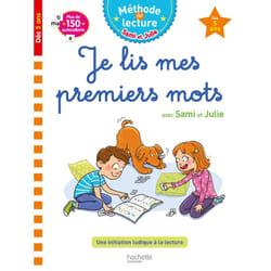 Sami et Julie Je lis mes premiers mots Dès 5 ans (Broché)