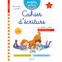 ISBN Sami et Julie Cahier d'écriture 6-8 ans, Éducatif, Français, 48 pages