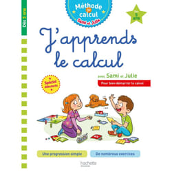 Sami et Julie J'apprends le calcul Dès 5 ans (Broché)