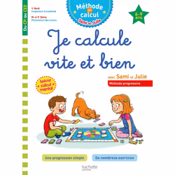 ISBN Sami et Julie Je calcule vite et bien Du CP au CE2, Éducatif, Français, 96 pages