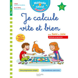 Sami et Julie Je calcule vite et bien Du CP au CE2 (Broché)