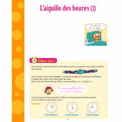 Sami et Julie J'apprends l'heure Dès 6 ans (Blister)
