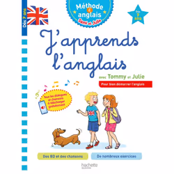 ISBN J'apprends l'anglais avec Tommy et Julie Dès 7 ans, Éducatif, Français, 48 pages