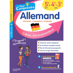 ISBN Pour comprendre Allemand 5e LV1 ou 4e-3e LV2, Éducatif, Français, 80 pages