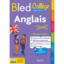 ISBN Bled Collège Anglais, Éducatif, Français, 224 pages