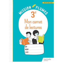 Mon Carnet de lectures 3e - Cahier élève - Ed. 2023 (Broché)
