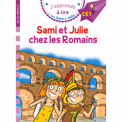 ISBN Sami et Julie CE1 - Sami et Julie chez les Romains, Éducatif, Français, 32 pages