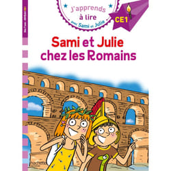 Sami et Julie CE1 - Sami et Julie chez les Romains (Broché)
