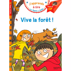ISBN Sami et Julie CP Niveau 1 Vive la forêt !, Éducatif, Français, 32 pages