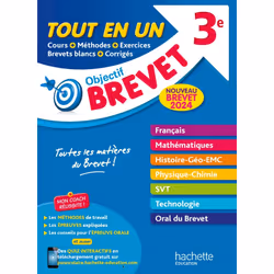 ISBN Objectif Brevet Tout-en-un 2024, Éducatif, Français, 448 pages