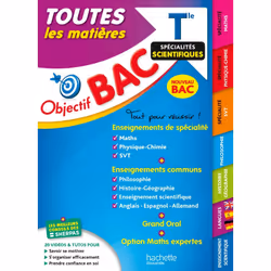 ISBN Objectif Bac 2024 - Term Spécialités scientifiques Toutes les matières, Éducatif, Français, 560 pages