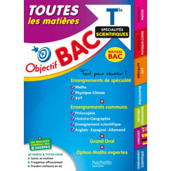 Objectif Bac 2024 - Term Spécialités scientifiques Toutes les matières (Broché)