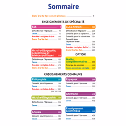 Objectif Bac 2024 - Term Spécialités sciences humaines Toutes les matières (Broché)