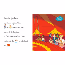 Les histoires de P'tit Sami Maternelle (3-5 ans) :  Sami et Julie au cirque (Broché)