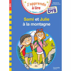 ISBN Sami et Julie- Spécial DYS (dyslexie) Sami et Julie à la montagne, Éducatif, Français, 32 pages