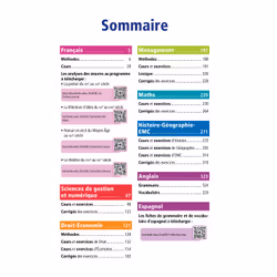 Objectif BAC 2025 - 1re STMG Toutes les matières (Broché)