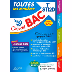ISBN Objectif BAC 2024 - Term STI2D Toutes les matières, Éducatif, Français, 480 pages