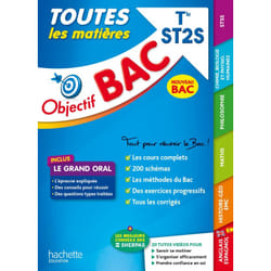 Objectif BAC 2024 - Term STome 2S Toutes les matières (Broché)