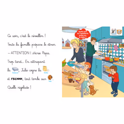 Les histoires de P'tit Sami Maternelle (3-5 ans) : Le réveillon de Sami et Julie (Cartonné)