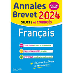 Annales BREVET 2024 - Français (Broché)