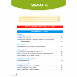 Annales BREVET 2024 - Maths (Broché)